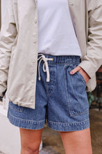 Load image into Gallery viewer, Darcy Relaxed Everyday Short - Fresh Indigo