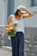 Load image into Gallery viewer, Bloom Slouchy Tank - white
