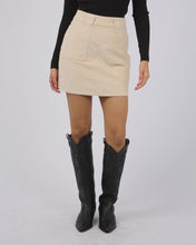 Load image into Gallery viewer, Emma cord Skirt - Vanilla