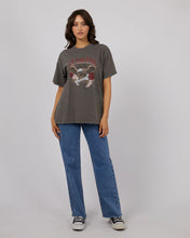 Load image into Gallery viewer, Fearless Oversized tee - Charcoal
