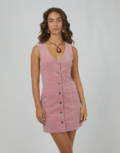 Load image into Gallery viewer, Bailey Cord Dress - Quartz