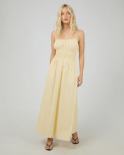 Load image into Gallery viewer, Alessa Linen Maxi Dress - Sunshine