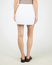 Load image into Gallery viewer, Dusty Mini Skirt - White