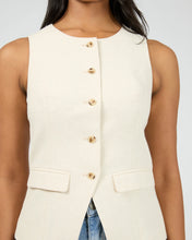 Load image into Gallery viewer, Mavis Vest - natural