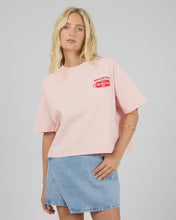 Load image into Gallery viewer, Market Relaxed Crop Tee Pale Pink