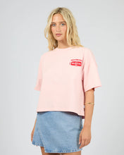 Load image into Gallery viewer, Market Relaxed Crop Tee Pale Pink