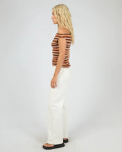 Load image into Gallery viewer, Soleil Off The Shoulder Top - Stripe