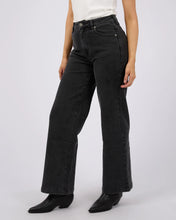 Load image into Gallery viewer, Jacqui Wide Leg Jean - Black