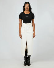 Load image into Gallery viewer, Becca Maxi Skirt - White