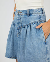Load image into Gallery viewer, Arlo Mini Skirt - L Blu