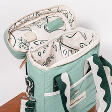 Load image into Gallery viewer, The Wine Cooler Tote Bag - Rivie Green