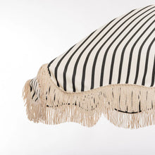 Load image into Gallery viewer, Business & Pleasure Premium Beach Umbrella - Monaco Black Stripe