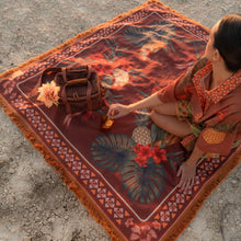 Load image into Gallery viewer, Cuban Tropical Picnic Rug - Bronze