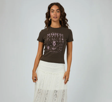 Load image into Gallery viewer, Fortune Baby Tee - Brwn