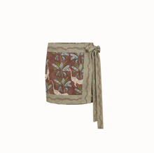 Load image into Gallery viewer, Eye of the Jungle Wrap Skirt - Hazel