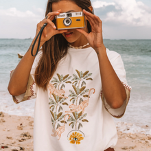 Load image into Gallery viewer, Eye of the Jungle Tee Shirt - White