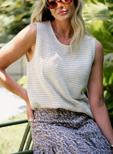 Load image into Gallery viewer, Margot Mesh Knit Tank