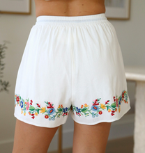 Load image into Gallery viewer, Jasmin Embroidery Shorts