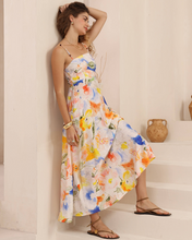 Load image into Gallery viewer, Nereida Multicolour Abstract Maxi Dress