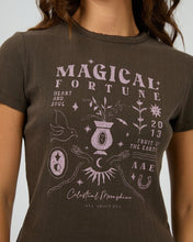 Load image into Gallery viewer, Fortune Baby Tee - Brwn