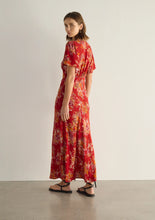 Load image into Gallery viewer, Calais Midi Dress - Red