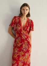 Load image into Gallery viewer, Calais Midi Dress - Red