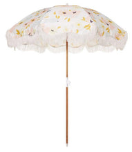 Load image into Gallery viewer, HOLIDAY BEACH UMBRELLA-ABSTRACT FLORAL - Bohemian Sundays, Business and Pleasure Co., Buy Boho Bohemian Clothing Online Australia, Kivari, Arnhem, Rowie, Will and Bear, Wandering Folk, Skinne