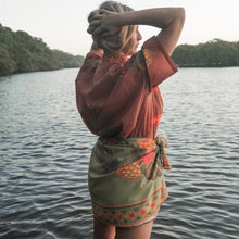 Load image into Gallery viewer, Cuban Tropical Sarong - Lime
