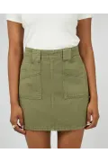 Load image into Gallery viewer, Becca Skirt - Khaki
