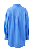 Load image into Gallery viewer, Peta Oversized Shirt - Amalfi Blue
