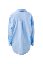 Load image into Gallery viewer, Peta Oversized Shirt - Sky Blue
