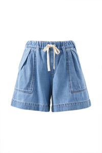 Darcy Relaxed Everyday Short - Mid Blue