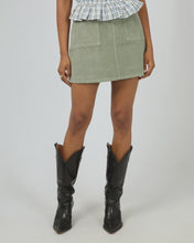 Load image into Gallery viewer, Emma Cord Skirt - Khaki
