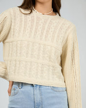 Load image into Gallery viewer, Whitney Knit Sweater - Vanilla
