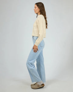 Whitney Knit Sweater - Vanilla