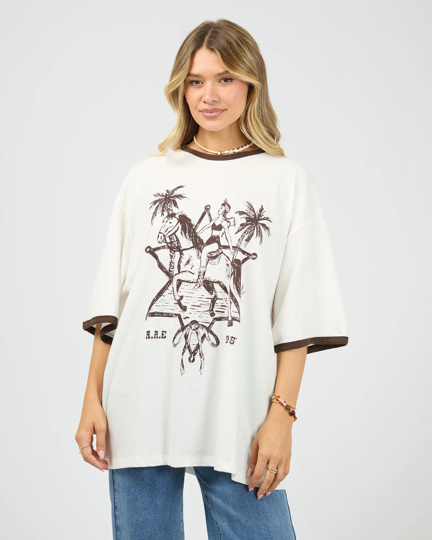 Pony Island Tee - White