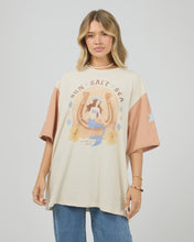 Load image into Gallery viewer, Sun Salt Sea Oversized Tee -  Vanilla
