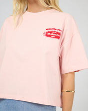 Load image into Gallery viewer, Market Relaxed Crop Tee Pale Pink

