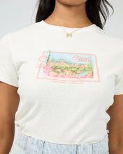 Load image into Gallery viewer, Via Santo Baby Tee Vintage White
