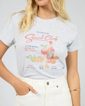 Load image into Gallery viewer, Social Club Baby Tee Snow Marle
