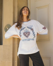 Load image into Gallery viewer, Capulet Oversized Tee - V White
