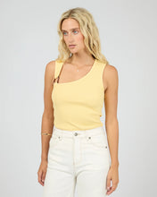 Load image into Gallery viewer, Willow Rib Tank - Yellow
