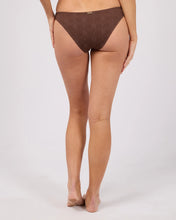Load image into Gallery viewer, Ivy High Cut Cheeky Pant - Choc
