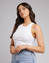 Load image into Gallery viewer, Eve Rib Tank - White
