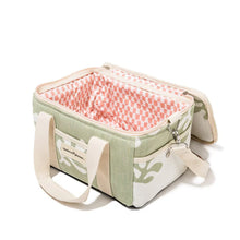 Load image into Gallery viewer, The Premium Cooler Bag -  benoit jade green jacquard
