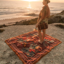 Load image into Gallery viewer, Cuban Tropical Picnic Rug - Bronze
