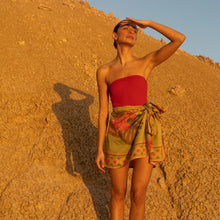 Load image into Gallery viewer, Cuban Tropical Sarong - Lime
