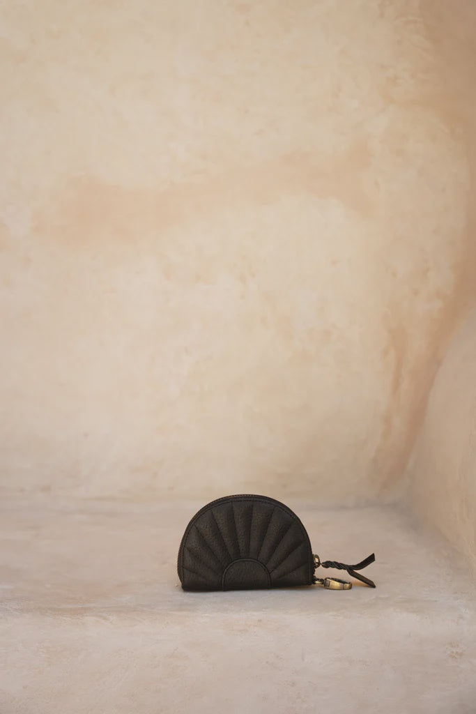 Soleil Purse - Textured Noir