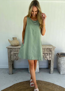 Freya Linen Mini Dress