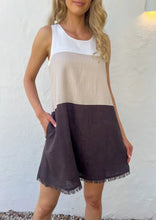 Load image into Gallery viewer, Freya Linen Mini Dress
